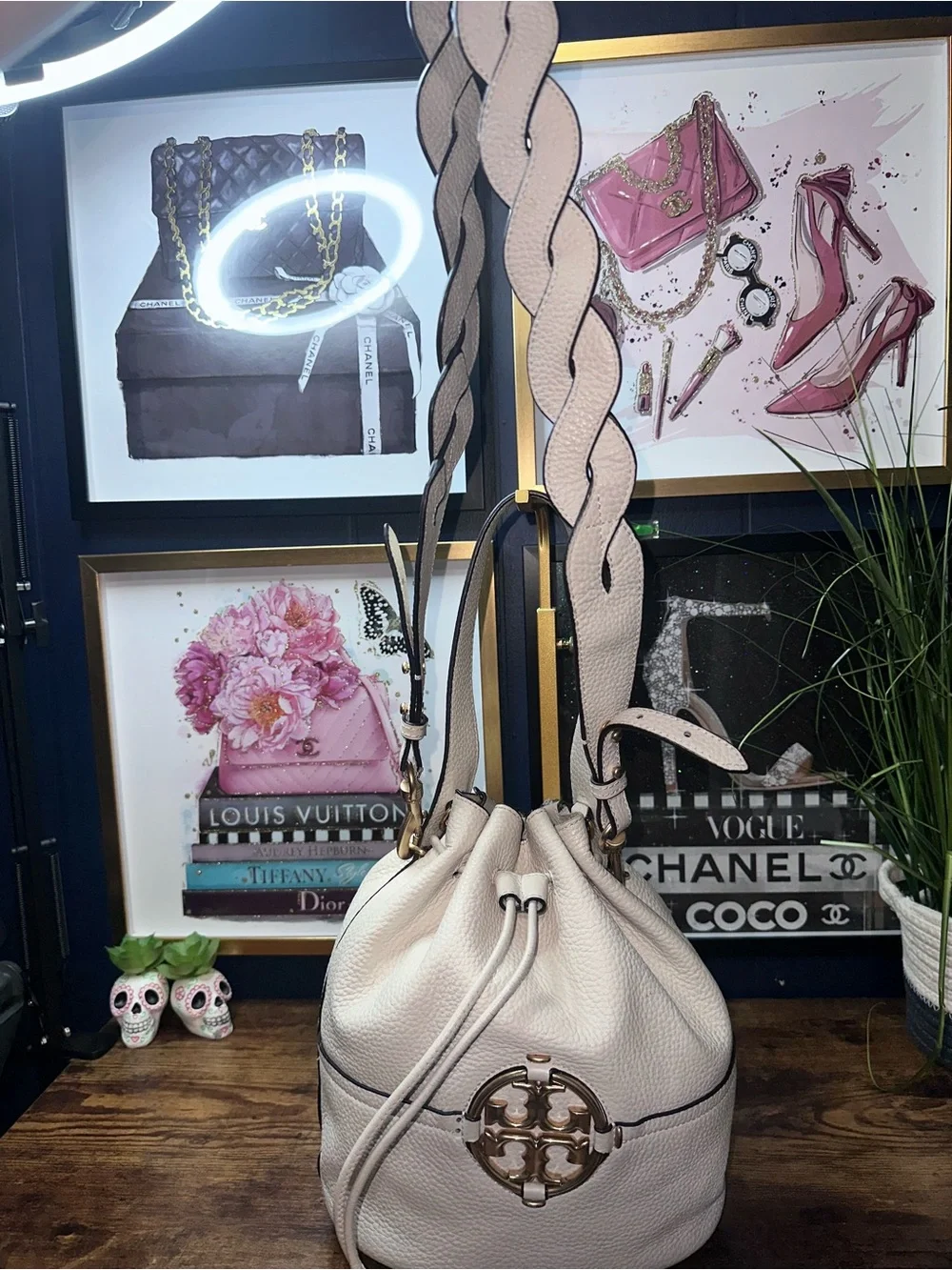 TORY BURCH Miller Bucket Bag